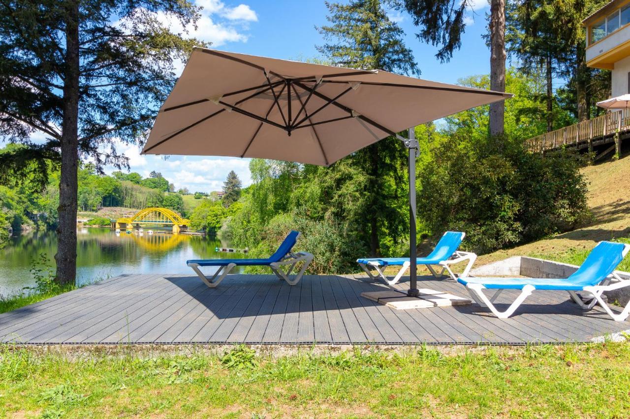 Le Chalet Du Lac Le Chatenet-en-Dognon Ngoại thất bức ảnh